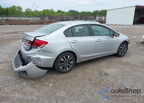 2013 Honda Civic Ex from USA, damaged, VIN 19XFB2F85DE057742
